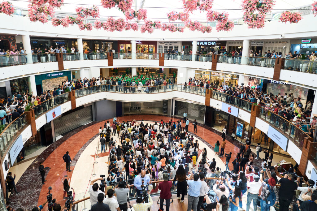 Apple Store launch in new delhi