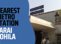 delhi sarai rohilla nearest metro station is Shastri nagar metro station
